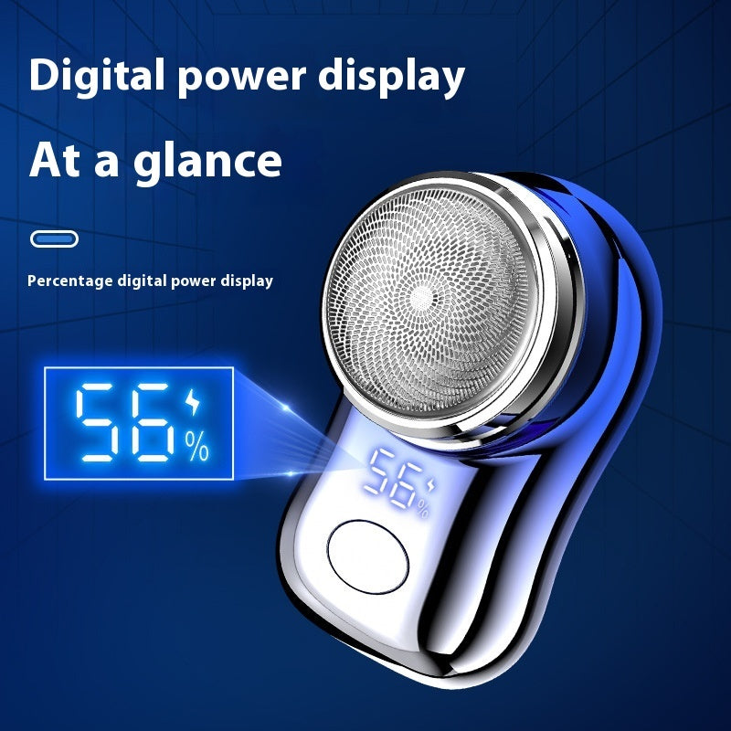 Mini Portable Electric Shaver for Men – USB Rechargeable Cordless Razor, Wet & Dry, Painless Compact Face Shaver